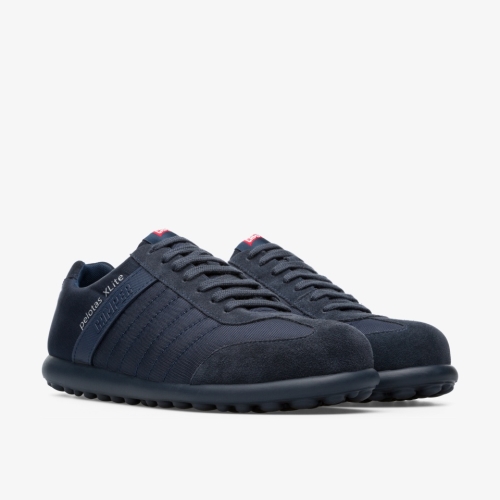 Camper Pelotas XLite Mens Sneakers US-30579 Navy Outlet